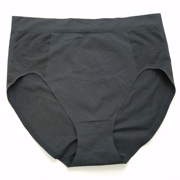 Wacoal Keep Your Cool Shaping Brief Panty Seamless‎ Size XL Black NWOT 808378 - Picture 1 of 4